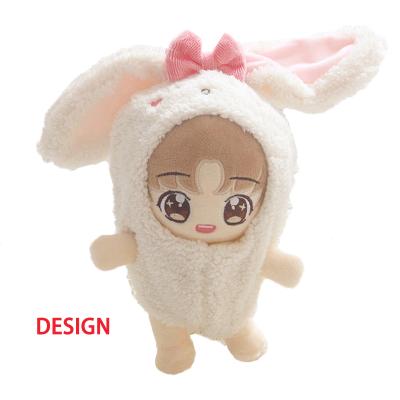 China Factory OEM Super Soft Custom Plush Doll Custom Kpop Plushie Custom Stuffed Toy 15cm doll idol kpop for sale