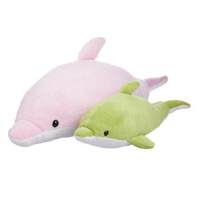 China 2021 NEW Amazon Super Soft Hot Selling Custom Dolphin Plush Toys Dolphin Soft Stuffed Plush Toy for sale