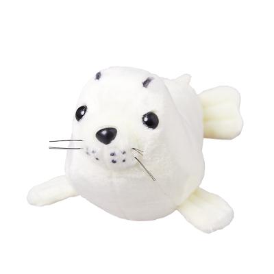 China Super Soft Novelty Custom Stuffed Animal Sea Lion Plush Toys Wild Life Seal Toy Seal Pup Plush Stuffed For Kids for sale