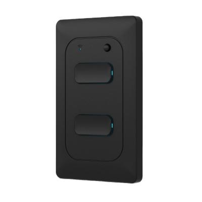 China New Design Remote Control And Control 2022 Button Wifi Black Hardware Smart Touch Light Wall Switch PC App for sale