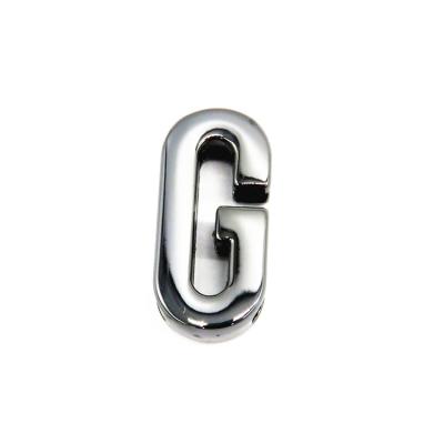 China Eco-firendly 24MM DIY Alloy Metal Letter Label 26 for sale