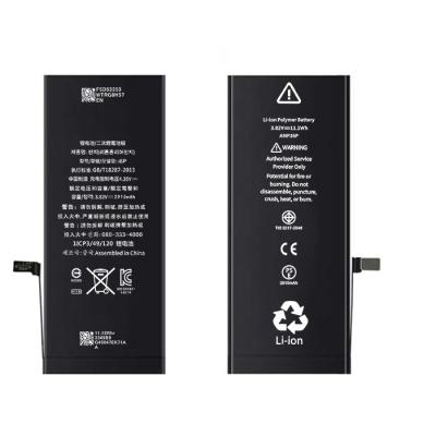 China Cell Phone 100% Original Zero Cycle Health Quality Mobile Phone 100% Lithium Ion Batteries for iphone 6 battery plus 2915 mah for sale