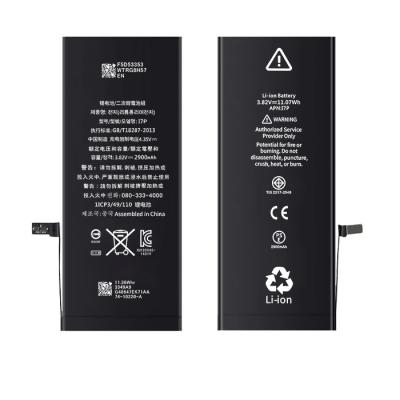 China mobile phone pure cobalt polymer lithium ion battery for iphone 7 batteries plus 2960mAh for sale