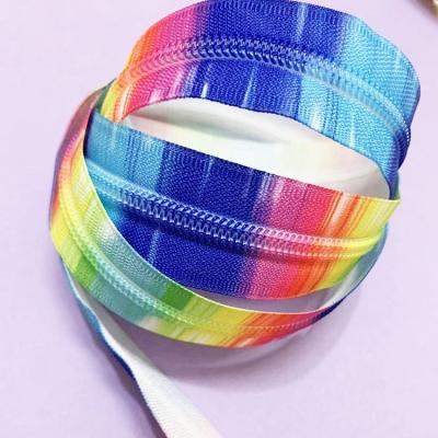 China Factory printed rainbow custom made workable directly 1 inch strap for sale