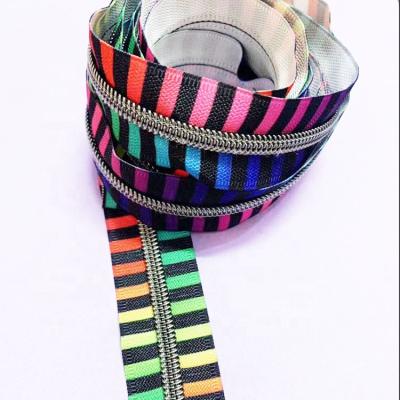 China Factory printed rainbow custom made workable directly 1 inch strap for sale