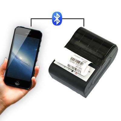 China Mini Black Battery Operated 58MM USB BT Receipt Portable Printer HCC-T2P for sale