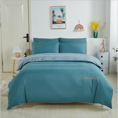 China Antistatic Various Durable Using Organic Cotton Bedding Sets Size Comforter Bedding Set Comforter for sale