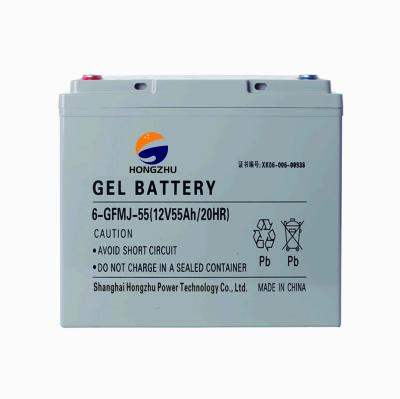 China 12v55Ah toys lead acid batteries for photovoltaic energy storage for sale