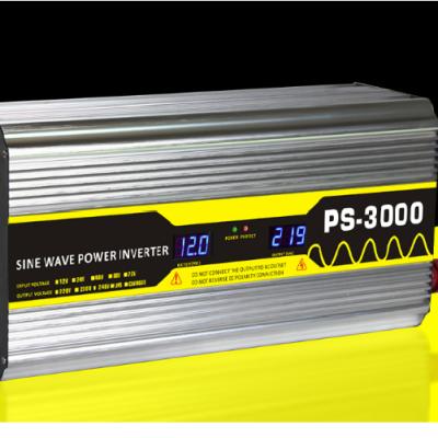 China 3000W LCD Display Pure Sine Wave Inverter 390X180X110mm for sale