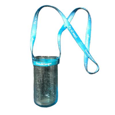 China New Arrival Eco-friendly Water Cup Holder Neck Strap Lanyards Drinks Bottle Holders For Card Lanyard for sale