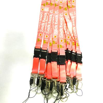 China Eco Friendly PVC Screen Customized Custom Printed Pride Fashion Silicone Cell Phone Lanyards for sale