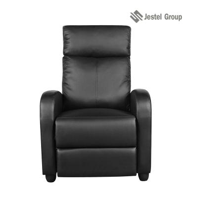 China (Other)Adjustable Recliner Sofa Single Home Theater Chairs Seats With Black Brown PU Leather for sale