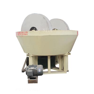 China food & Beverage Plant Gold Mining Separator Machine Gold Wet Grinding Pan Mill for sale