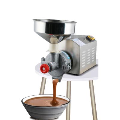 China Snack Factory Peanut Butter Making Machine South Africa Mini Commercial Peanut Butter Machine 15KG/H for sale