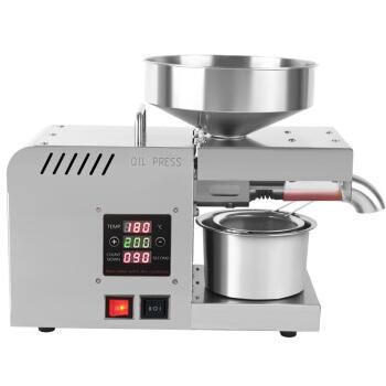 China Factory mini stainless steel coconut oil press machine oil filter press machine cold frying oil press machine for sale