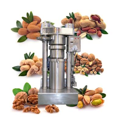 China Low Power Consumption Chinese Factory 20 Ton Hydraulic Almond Sesame Oil Olive Extract Cold Press For Commercial Oil Making Plant for sale