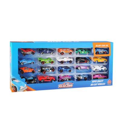 China Toy Racing Alloy Model Set Diecast Boy Toys Die-casting 20pcs Car Inertia Toys for sale