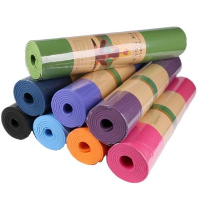 China Amazon Sporty Hot Selling Yoga Mat Private Label Good Quality Non-Slip Lightweight Non-Slip Lightweight Tape 6mm for sale