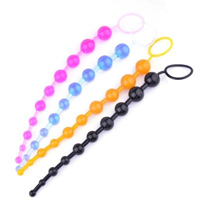 China Silicone Plug Butt Plug Anal Beads Plug G Spot Butt Masturbation Adult Anal Toys For Couples SAP-31 for sale