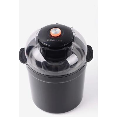 China 220V Fruit Slush Machine EU Plug EU Plug Ice Cream Maker DIY Mini Home Automatic Household Frozen Ice Cream Maker for sale