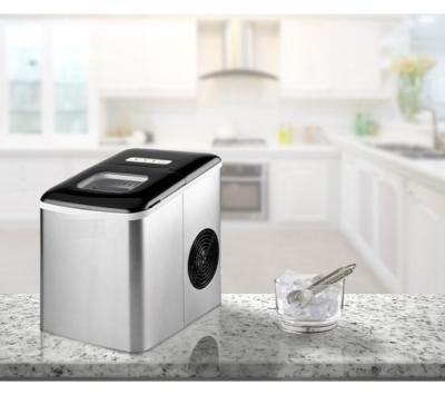 China Household portable ice maker machine, with ice cream scoop ice from the first in 6 minutes for sale