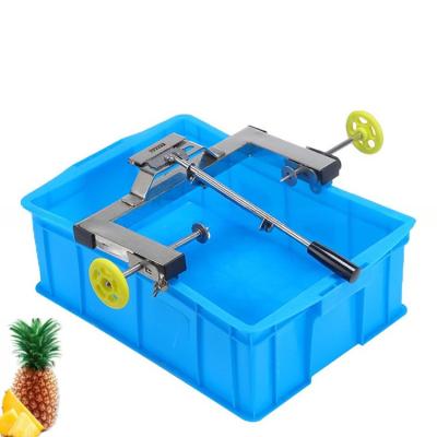 China Manual Pineapple Peel Stripping Machine/Mini Pineapple Skin Peeler/Hand Ananas Comosus Peel Removing Machine for sale