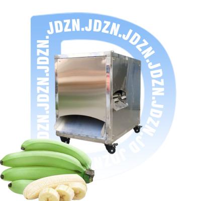 China New design green banana plantain peeler automatic banana peeling machine for sale