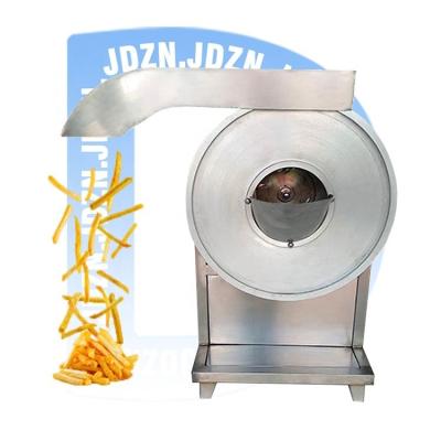 China Industrial Automatic Vegetable Carrot Cutter Cassava Stick Slicer potato french fries making machine for sale