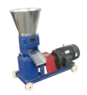 China Animal Poultry Livestock Feeding 1ton 2ton Diesel Electric Motor Feed Pellet Machine for sale