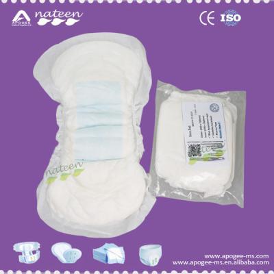 China Super Absorbent Heath-Care Fan Shape Ladies Sanitary Pad for sale