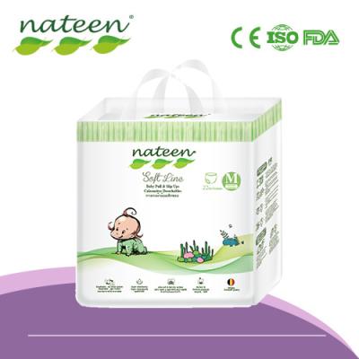 China Disposable 360 ​​Degree Printed Elastics Soften Breathable Baby Diaper Pants Diaper For Dispensing for sale