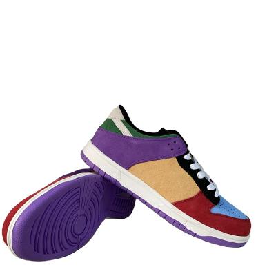 China Original 2021 Rubber Customize Blank Dunkes Mens Skateboard Manufacturer Nk Custom Sb Low Cut Unique Leather Sneaker Shoes for sale