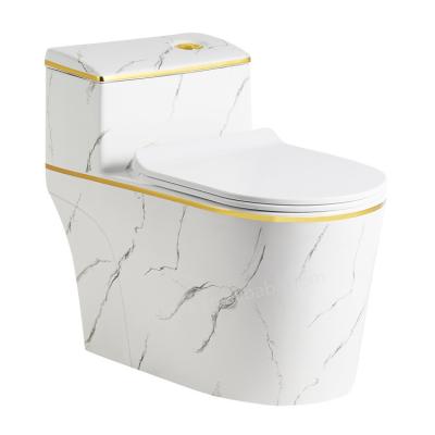 China China Factory Ware Double-Flow One-Piece Sanitary Water Closet Hot Selling Double-Flow WC Ceramic Bowl Toilet for sale