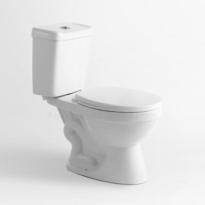 China Double-Flow Factory Direct Sales Good One-piece Flush Hotel WC Bathroom Toilet for sale