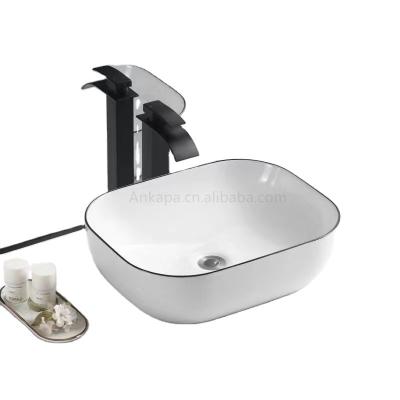 China China Factory Modern Hot Selling Sanitary Ware Sink Plate Round Art Basin Bathroom for sale