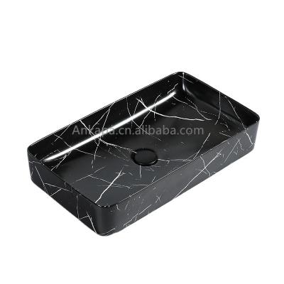 China Marble Stone Bathroom Sink Manufacture Supply Modern Wholesale Wash Basin Over Counter Fancy Washhand for sale