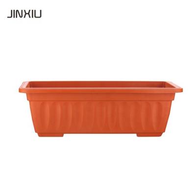 China CLASSIC Wholesale Plants Green Clay Plastic Plants Terrabbox Rectangle Orchid Garden Bonsai Nursery Balcony Pot & Planters Plastic Flower Pots & Planters for sale