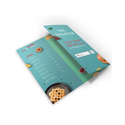 China Recyclable Custom Printed Promotion Flyer Brochure Printing Service for sale