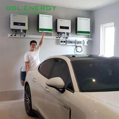 China Long Life GSL Energy Storage Lithium Ion Lifepo 4 Battery 48V 200Ah Home Solar Battery Tesla 10Kw Powerwall for sale