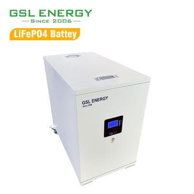 China GSL ENERGY 48V 400Ah 20KWH Lightweight Wheel Design Lifepo4 Battery Installation Storage At Home for sale