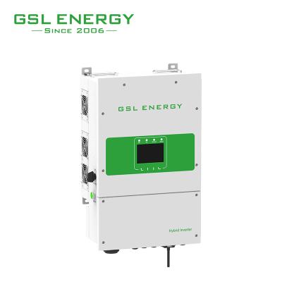 China 3.6Kw 5Kw 8Kw Hybrid On/Off Power System Mppt Grid Solar Power System Home GSL Inverter Solar Inverter With WIFI for sale