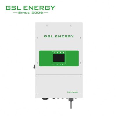 China Solar Power System Home GSL Energy High Frequency Pure Sine Wave 3 Phase Split 48V 3.6Kw 5Kw 8Kw 11.5Kw Solar Hybrid Inverter for sale