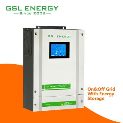 China Solar Power System 220/230/240VAC 24VDC 3Kw New Product Home GSL High Frequency Pure Sine Wave Solar Inverter for sale