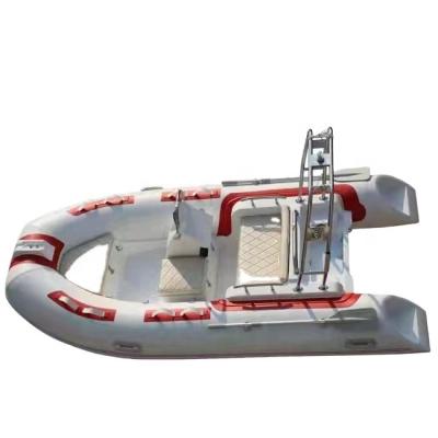 China FIBERGLASS& PVC RIB good quality wholesales customized 360 inflat inflatable boat for sale