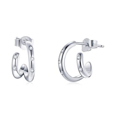 China New Arrival Ring Women Jewelry 925 Sterling Silver Earrings Jewelry 925 Sterling Silver Earring for sale