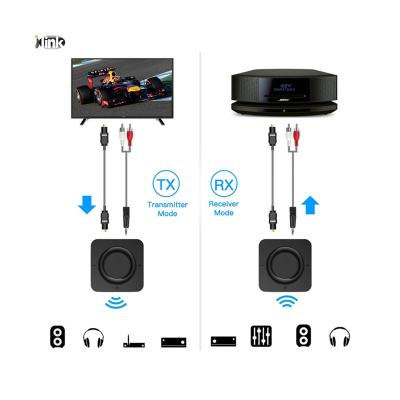 China Best Selling Low Latency Blue Tooth Transmitter Receiver 2 in 1 for Car Kit HD Family Cinema TV Aptx Wireless Earphone Microphone BT-4842B for sale