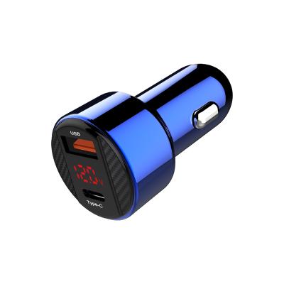 China Fast Charging Type C 27W Palladium Charging Support Factory Wholesale QC3.0 Fast Charging Full Compaitibility Car Charger for sale