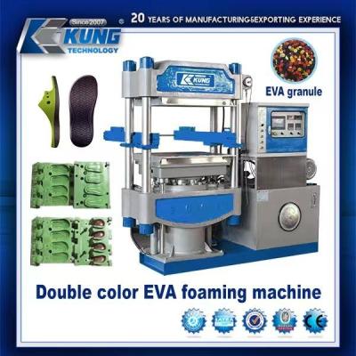 China Rubber / EVA Shoes Injection Machine For Sole Slipper Molding for sale