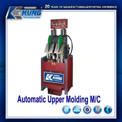 China Automatic Vamp Crimping Machine , Double Counter Shoe Upper Molding Machine for sale