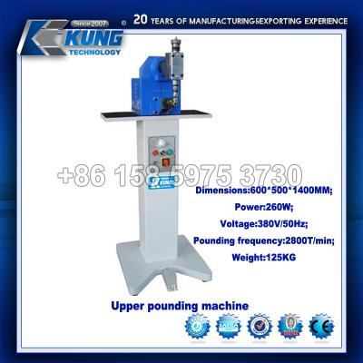 China Upper Pounding Hammering Leather Shoes Making Machine For Uppers for sale